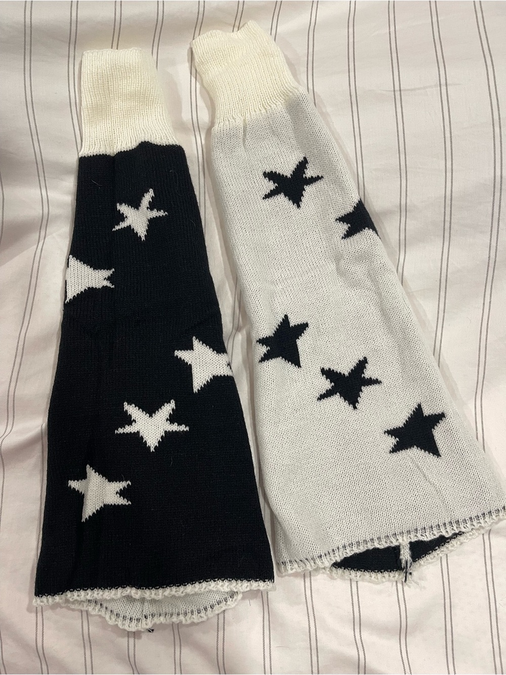 Y2K Leg Warmers - Wide Leg - Reversible Design/Color